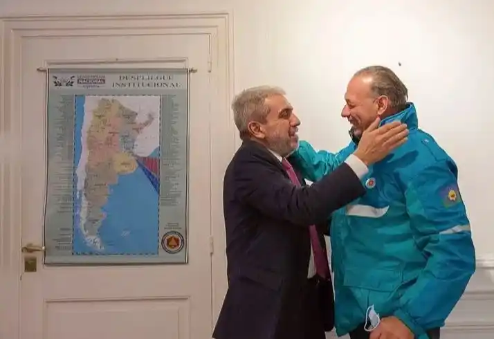 "¿Fui claro? ¿O le hago un dibujito?": la chicana de Sergio Berni a Aníbal Fernández