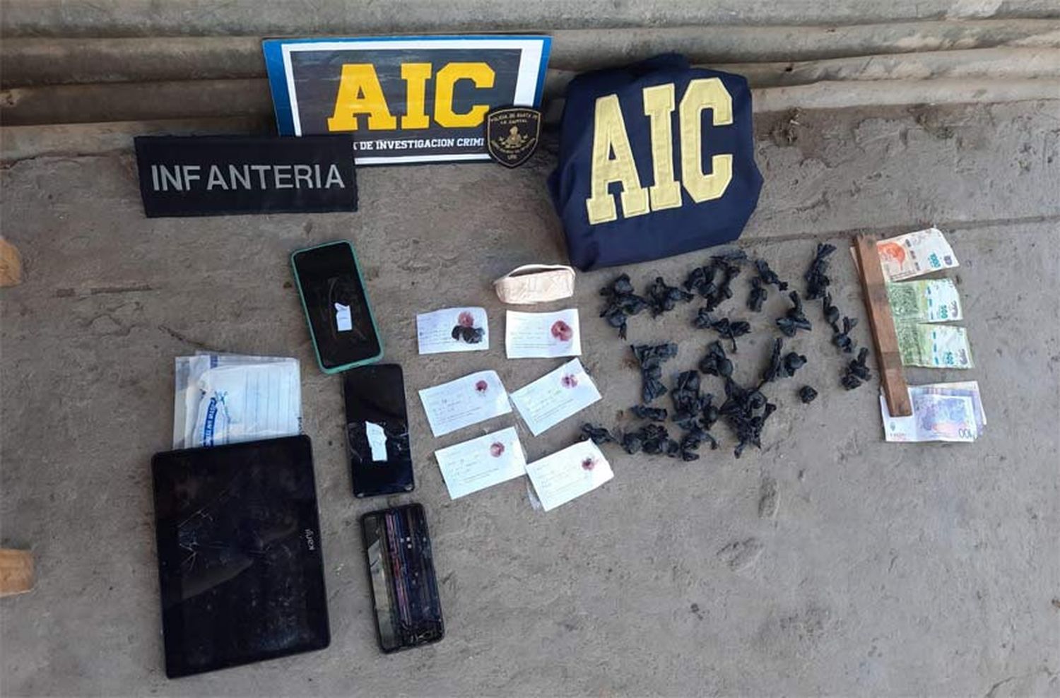 Operativo Narcotráfico en Santa Fe: cinco detenidos en varios allanamientos por comercialización de estupefacientes