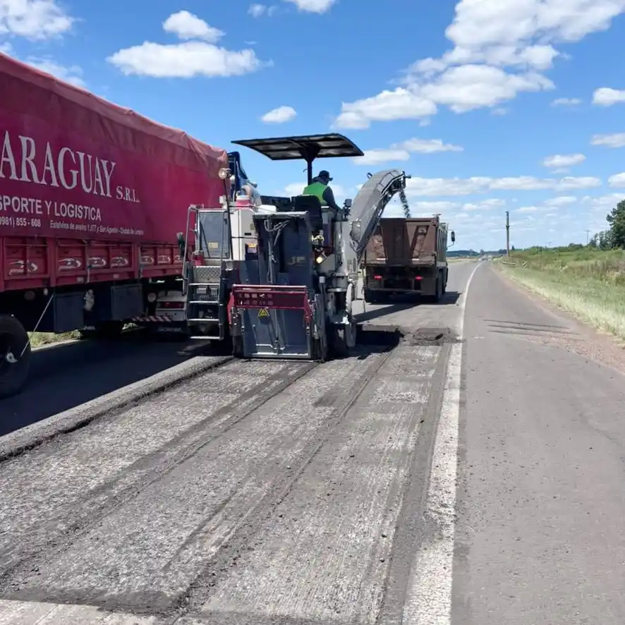 Autovía del Mercosur realizó tareas de mantenimiento en tramos nacionales