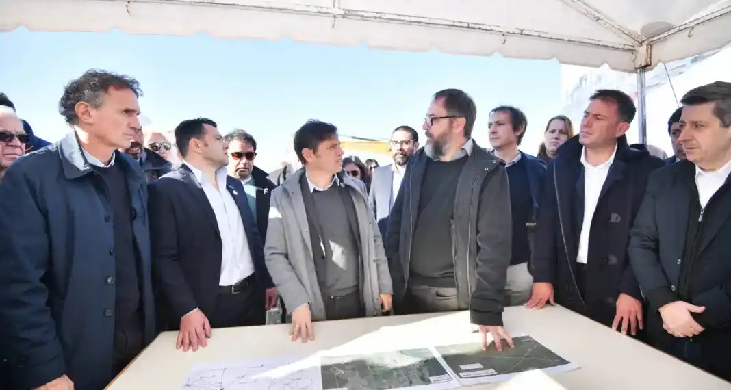 El mandatario bonaerense confirmó la continuidad de la obra