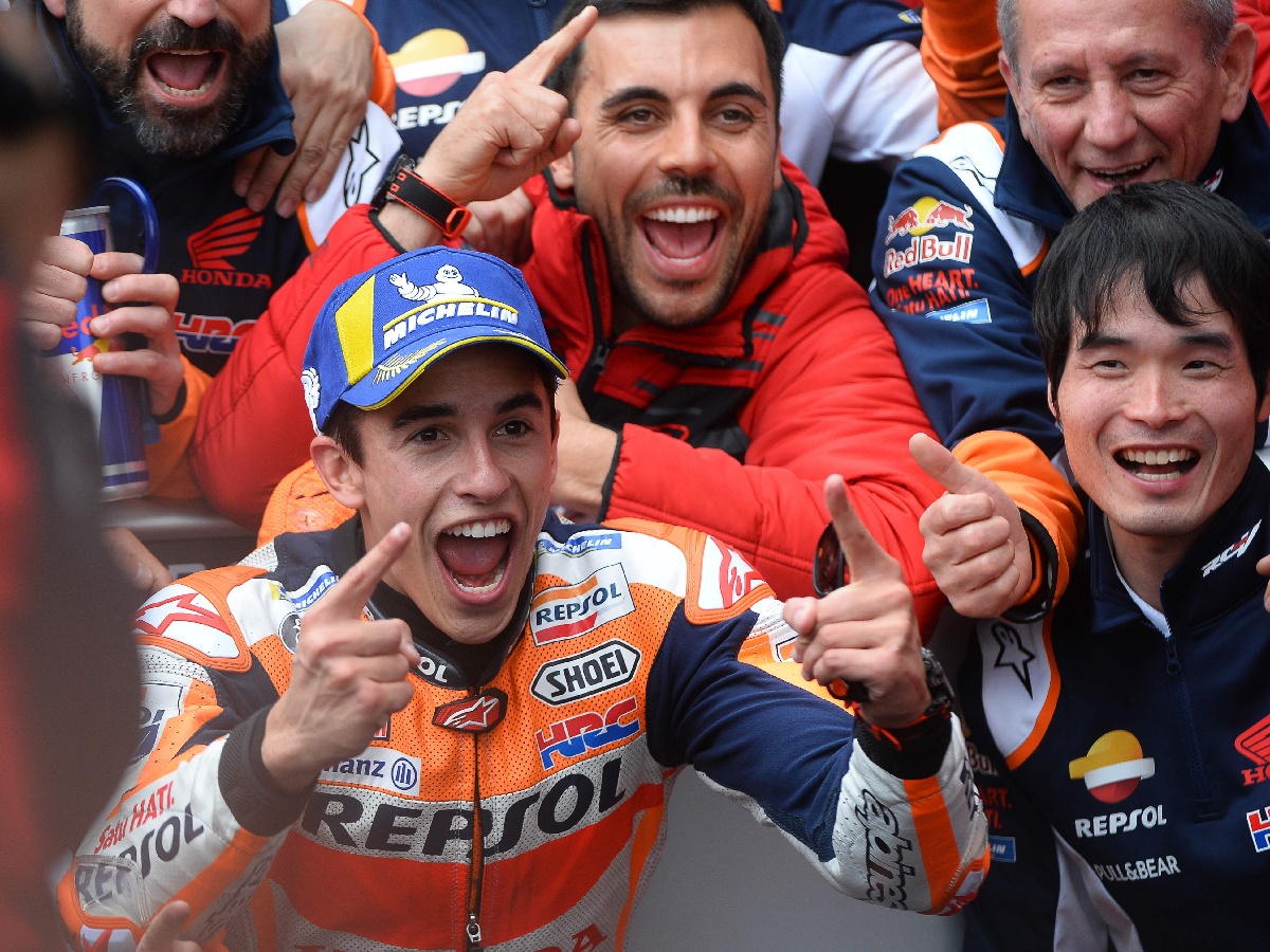 Marc Márquez se impuso en Le Mans