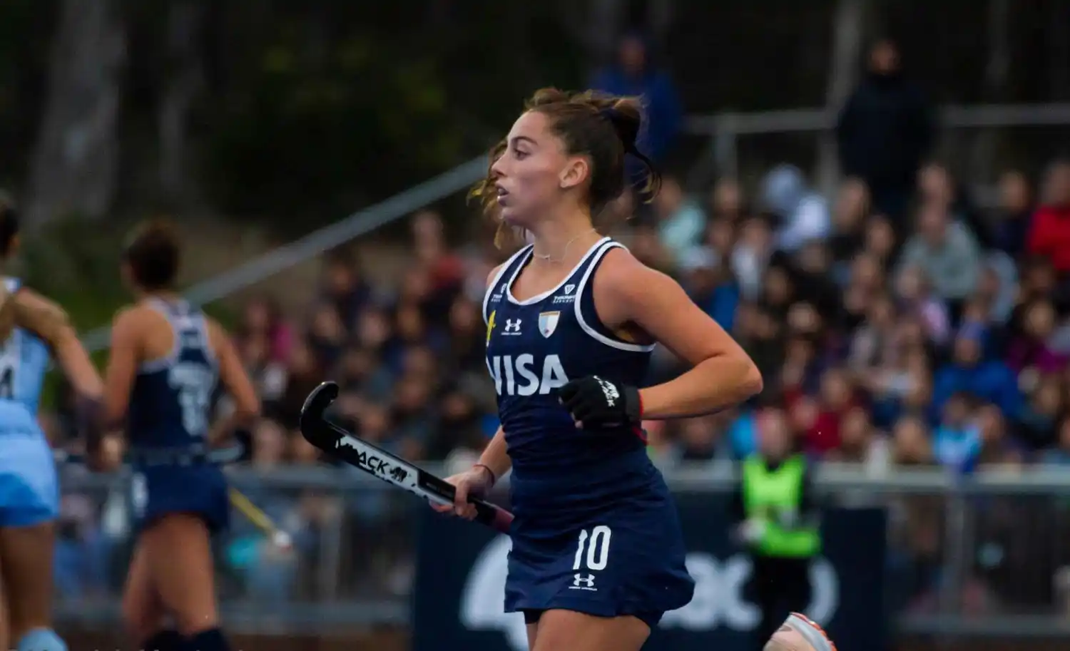 Brisa Bruggesser, lista para disputar su segundo mundial junior.