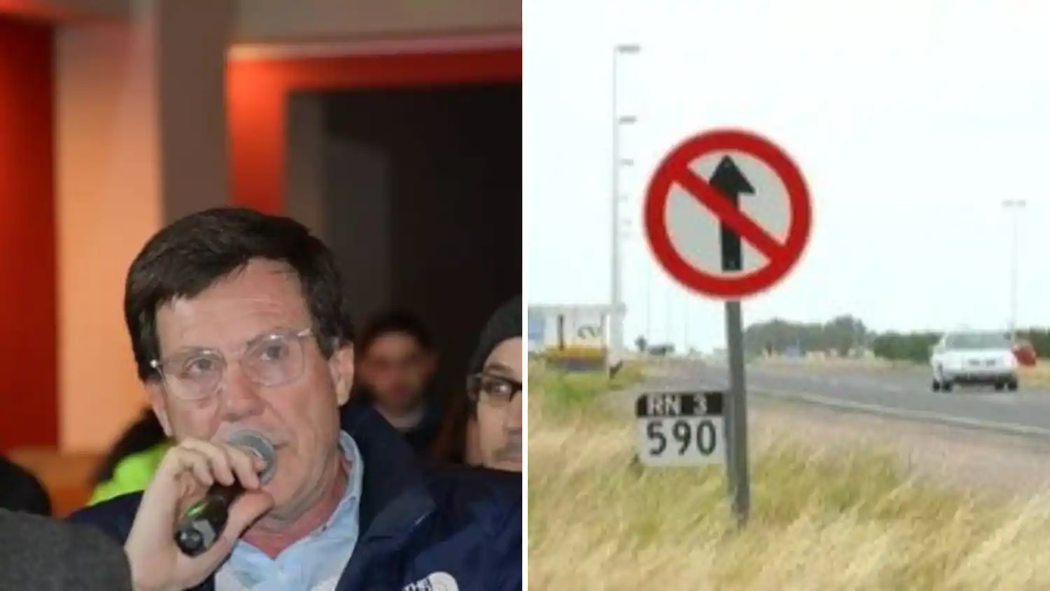 Ruta 3: Chalde pidió a Vialidad Nacional que el peaje no esté cerca de Dorrego