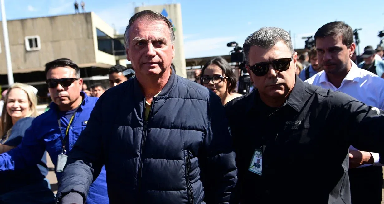 Jair Bolsonaro en una foto tomada el 18 julio en Brasilia. Xinhua.