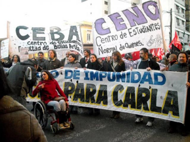 Caso Lacorte: Marcha a 12 años del ataque a balazos por parte de un policía