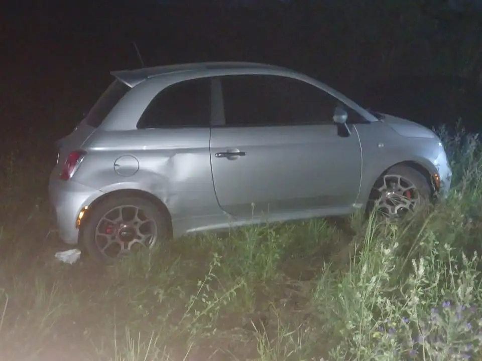 Despiste de un automóvil en Ruta 12: tres ocupantes resultaron ilesos en Médanos