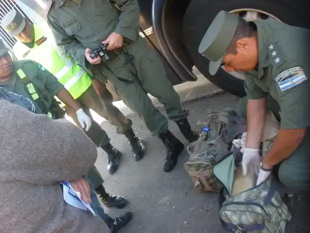 Gendarmería secuestró casi 22 kilos de marihuana
