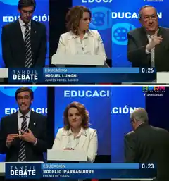 El "dedito" de Lunghi y las vueltas mientras hablaba Iparraguirre