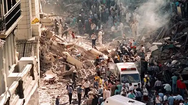 Israel aportó la foto actualizada de uno de los autores del atentado de 1992