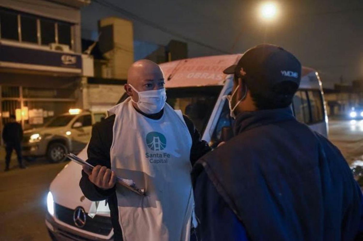 La Municipalidad asiste a la gente en situación de calle