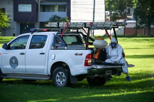Realizan fumigación en diferentes zonas de Chascomús  para evitar la proliferación de mosquitos