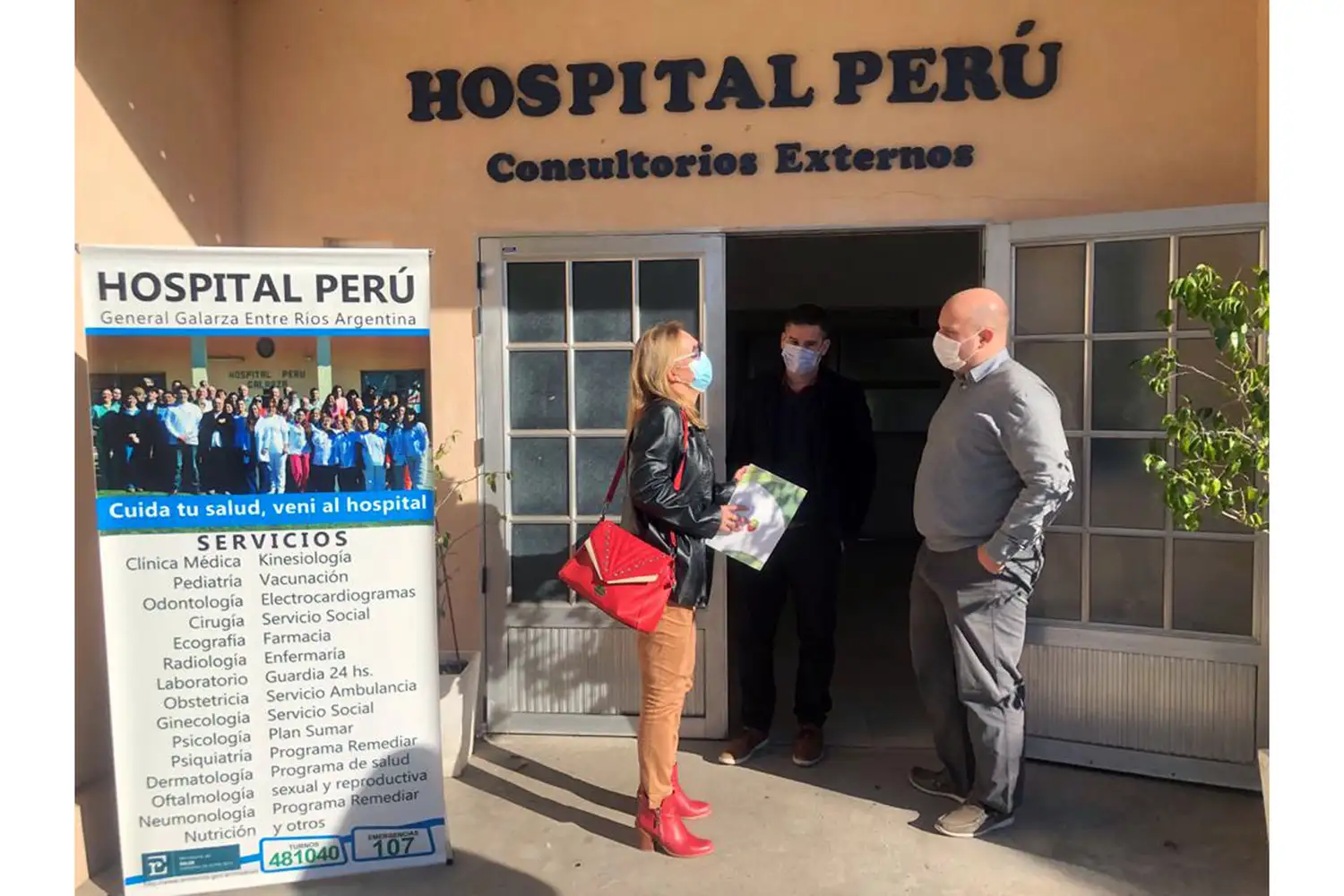 Galarza: Pusieron en funciones al nuevo director del hospital