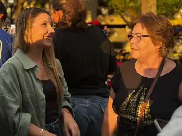 Bárbara Chivallero estuvo presente en “Punto Lehmann”