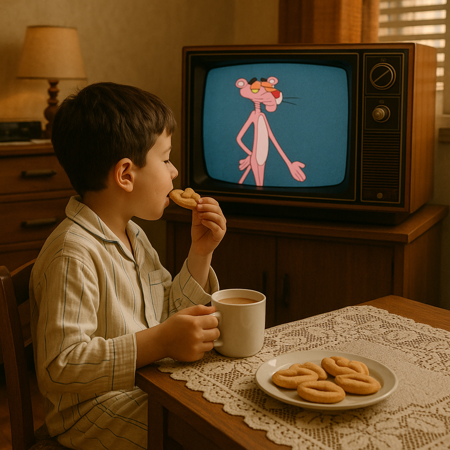 Colores. El televisor a color, esa novedad que revolucionó el país.