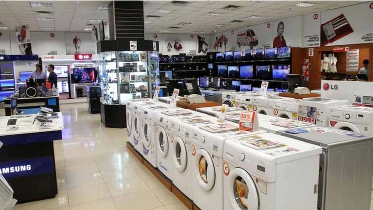Remarcaciones en electrodomésticos y línea blanca: ya no hay reposición de productos