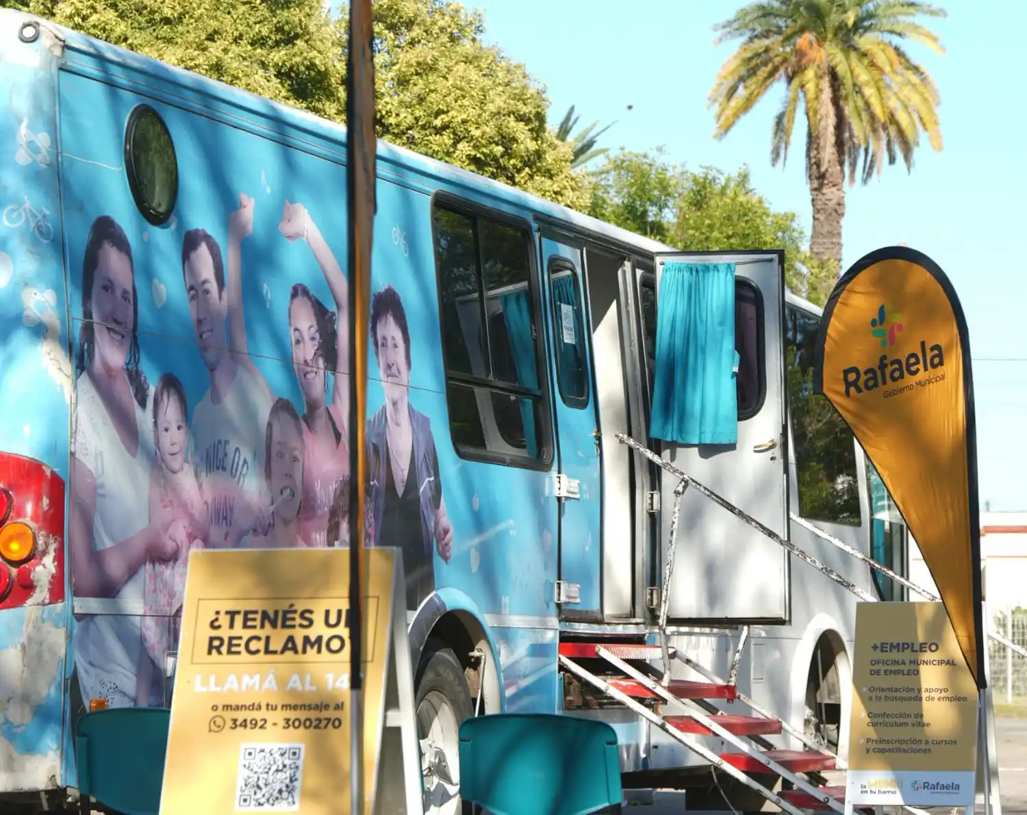 La Muni en tu Barrio culminó una semana con muchas atenciones en el 30 de Octubre