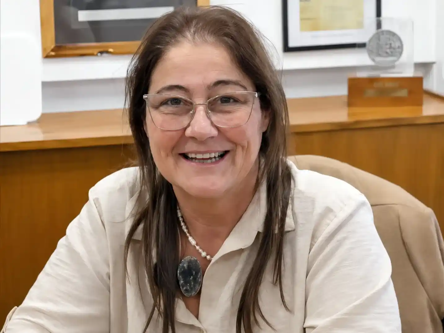 Mirada Urbana. La médica cardióloga necochense, Florencia Zacharías, dio recomendaciones de salud a la hora de ver Argentina - España.