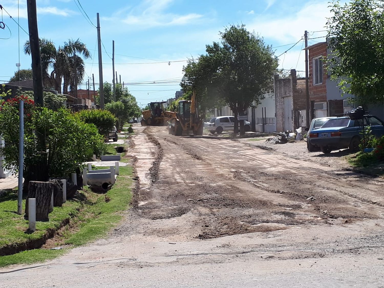 Bacheo: comenzaron las obras en calle Humanes
