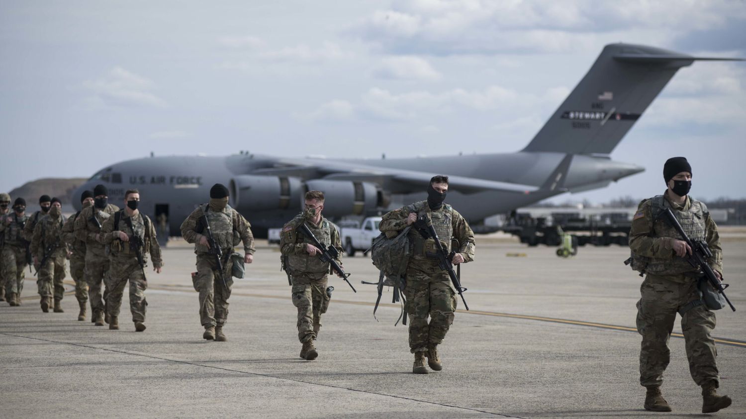 El rol de la USAF durante la ceremonia de investidura de Joe Biden