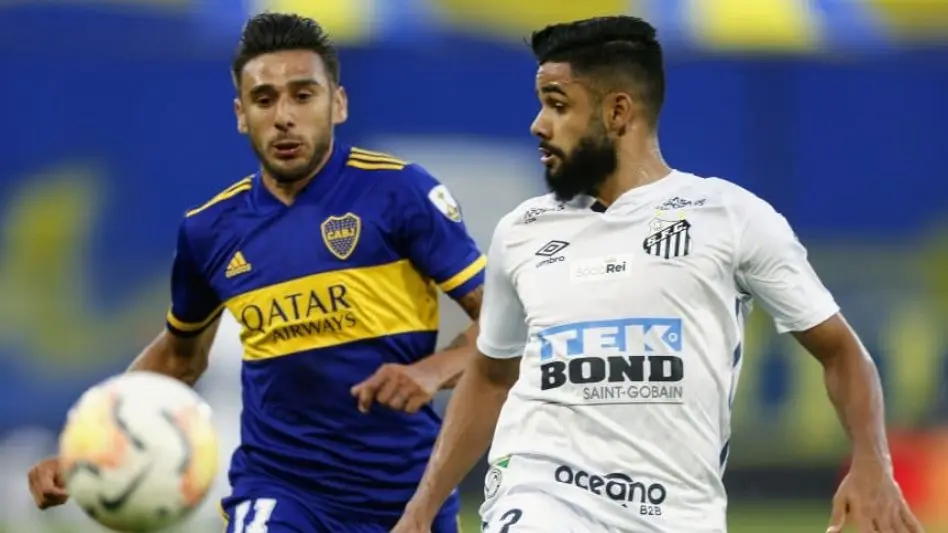 Boca visita a Santos en la semana previa a un nuevo Superclásico