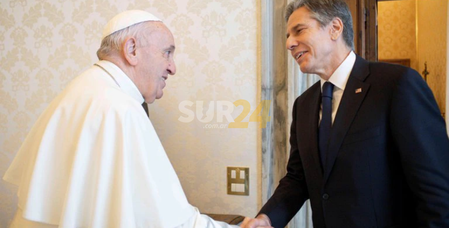 Francisco recibió al secretario de Estado de EEUU