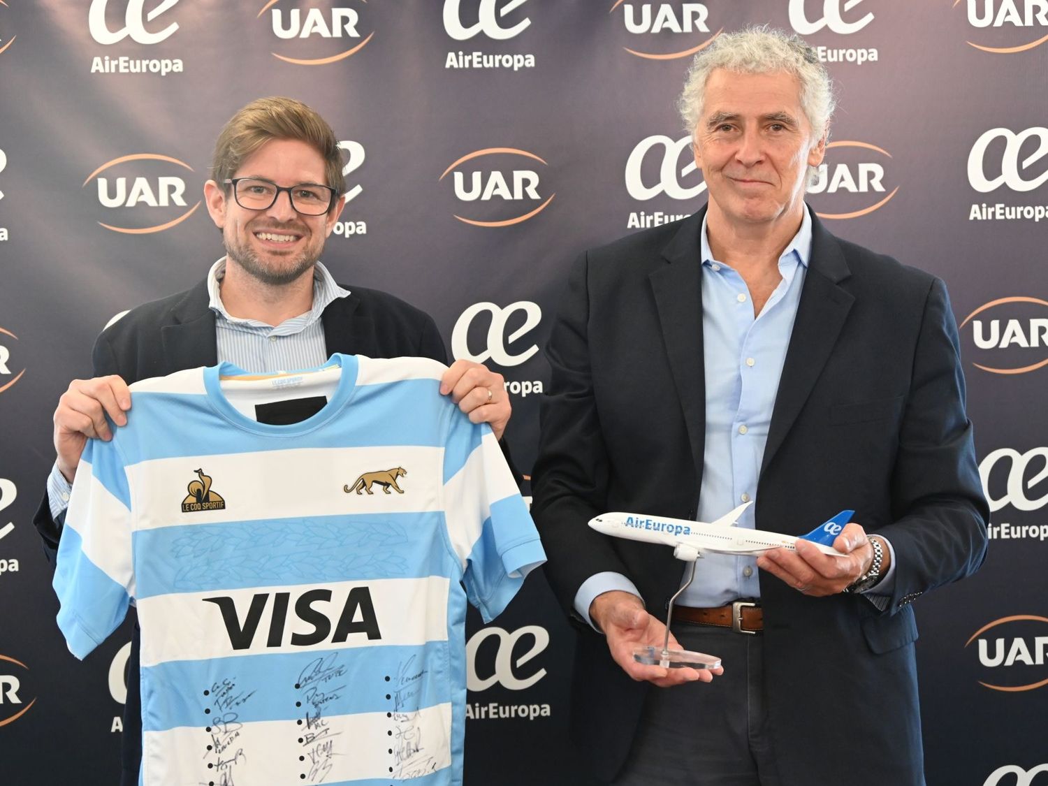 Air Europa se convierte en Proveedor Oficial de la Unión Argentina de Rugby