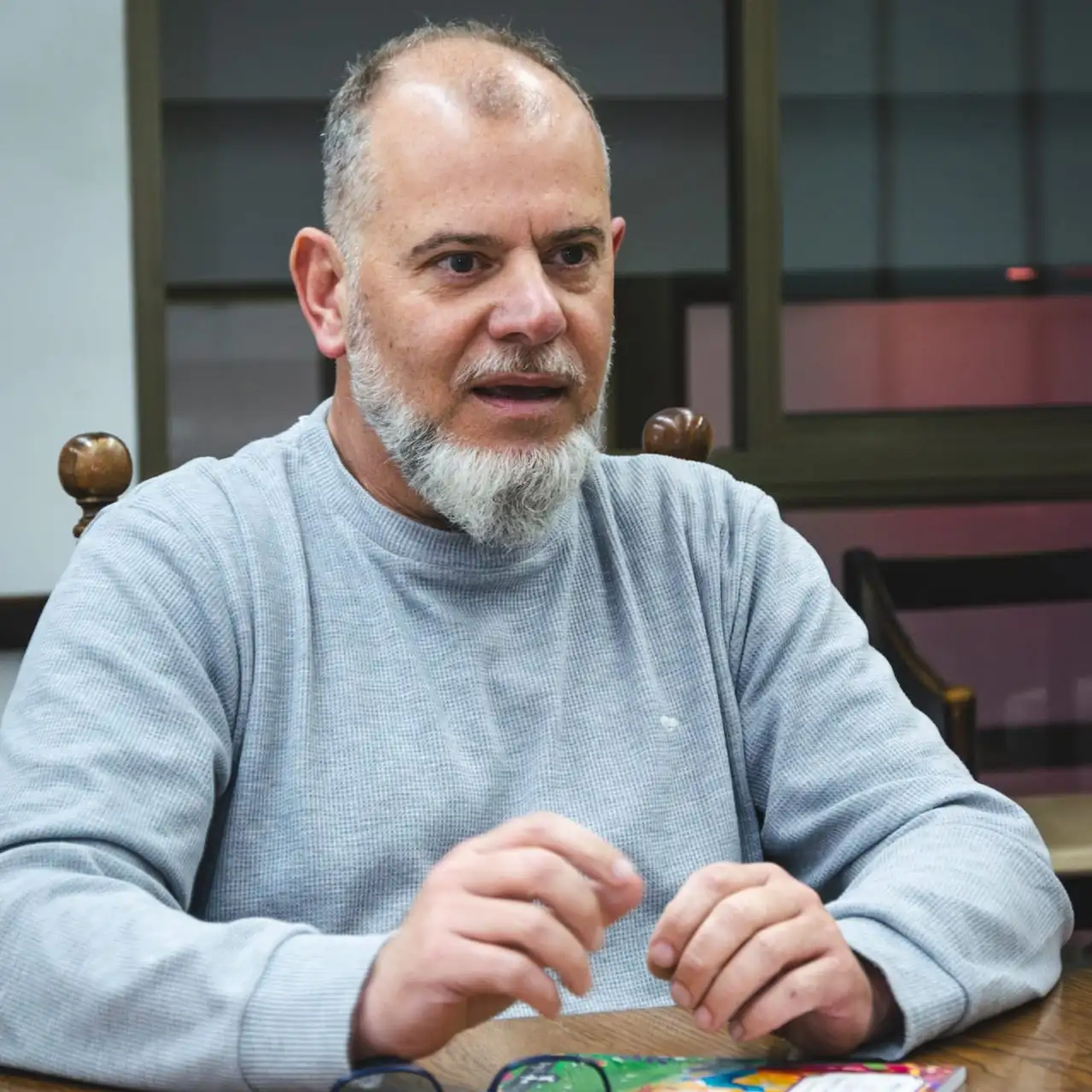 Nos visitó Diego Javier Rojas