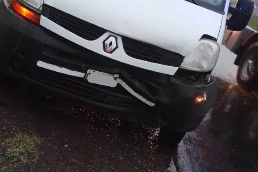 Un transporte de estudiantes sufrió un accidente