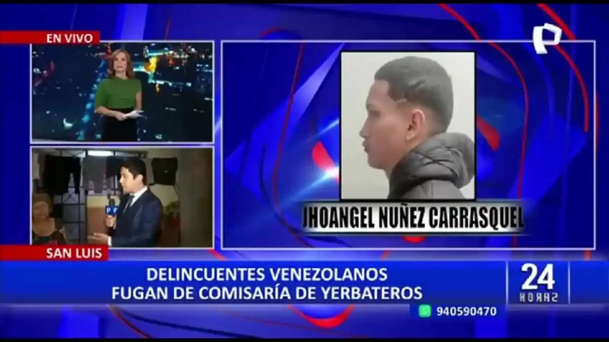 TAN FÁCIL COMO LIMAR los barrotes de su celda: así escapan tres venezolanos presos en Lima