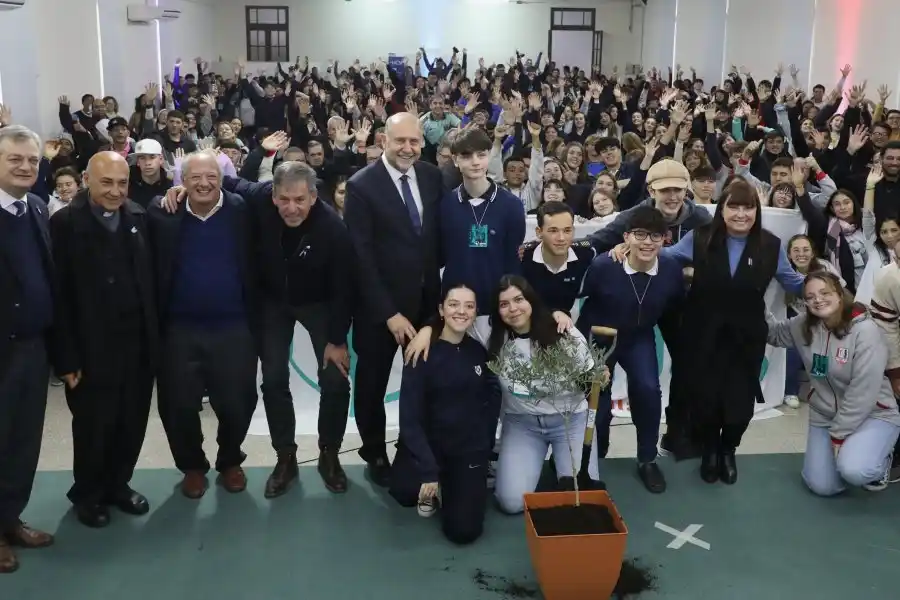 Perotti participó del programa Scholas Ciudadanía, de Scholas Occurrentes