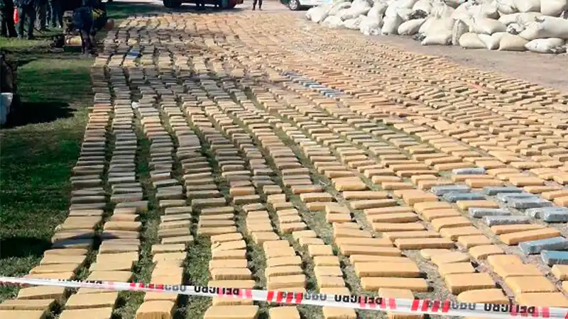 Condenaron a camionero entrerriano que llevaba un cargamento de droga millonario