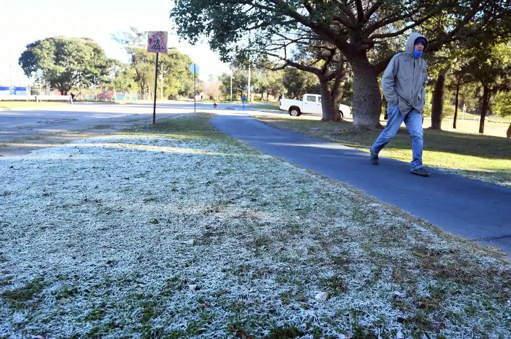 Heladas en la ciudad de Santa Fe