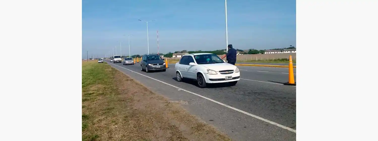 Más de 1300 personas identificadas en los accesos a la ciudad