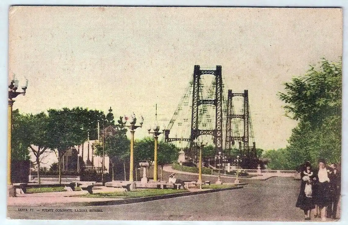 Invitan a recuperar fotos del Puente Colgante y Bulevar Gálvez