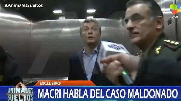 Macri sobre Maldonado: «Estamos colaborando con la Justicia todo lo posible»