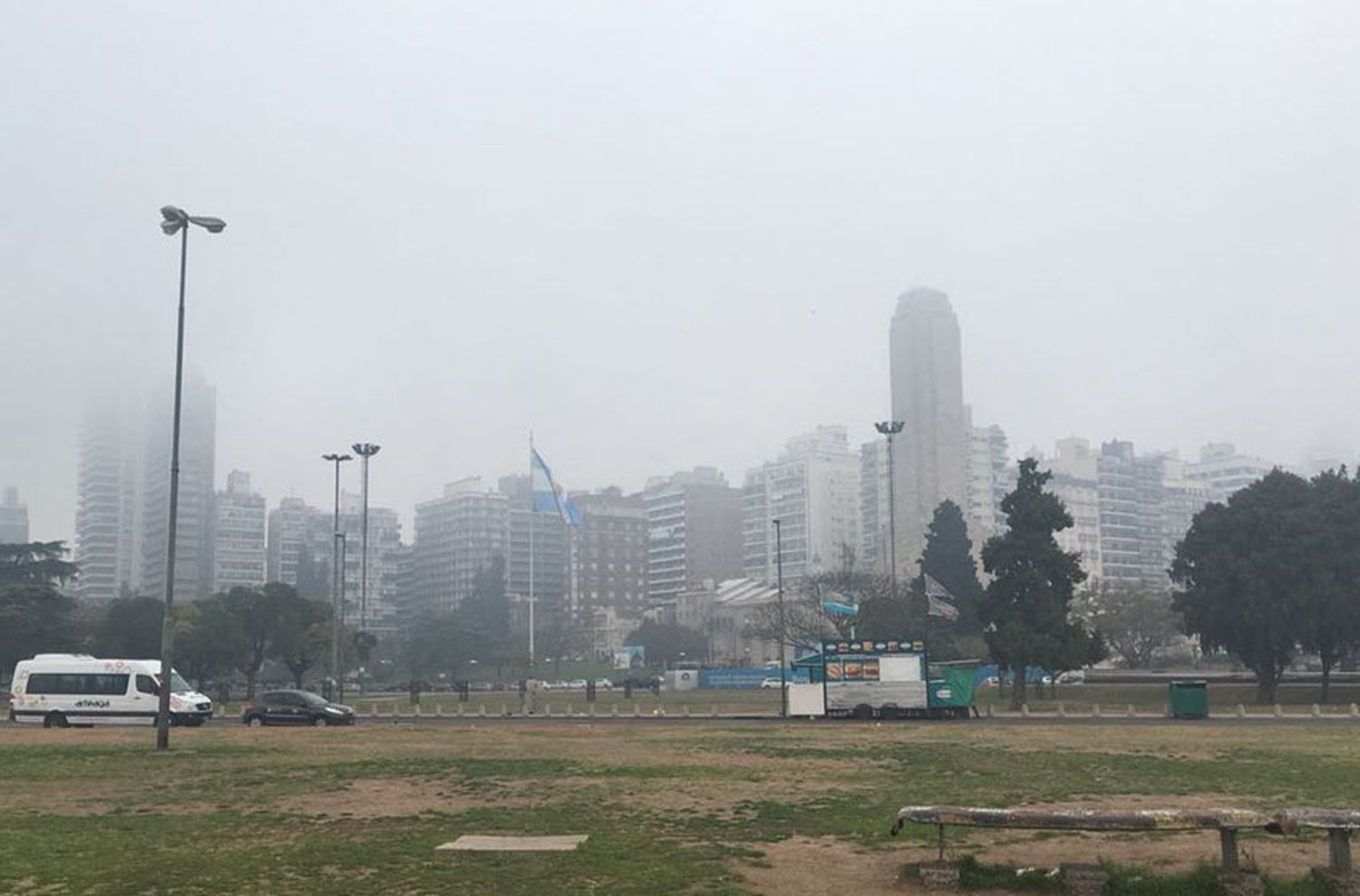 Otra vez olor a humo en Rosario producto de incendios en el sur de Buenos Aires