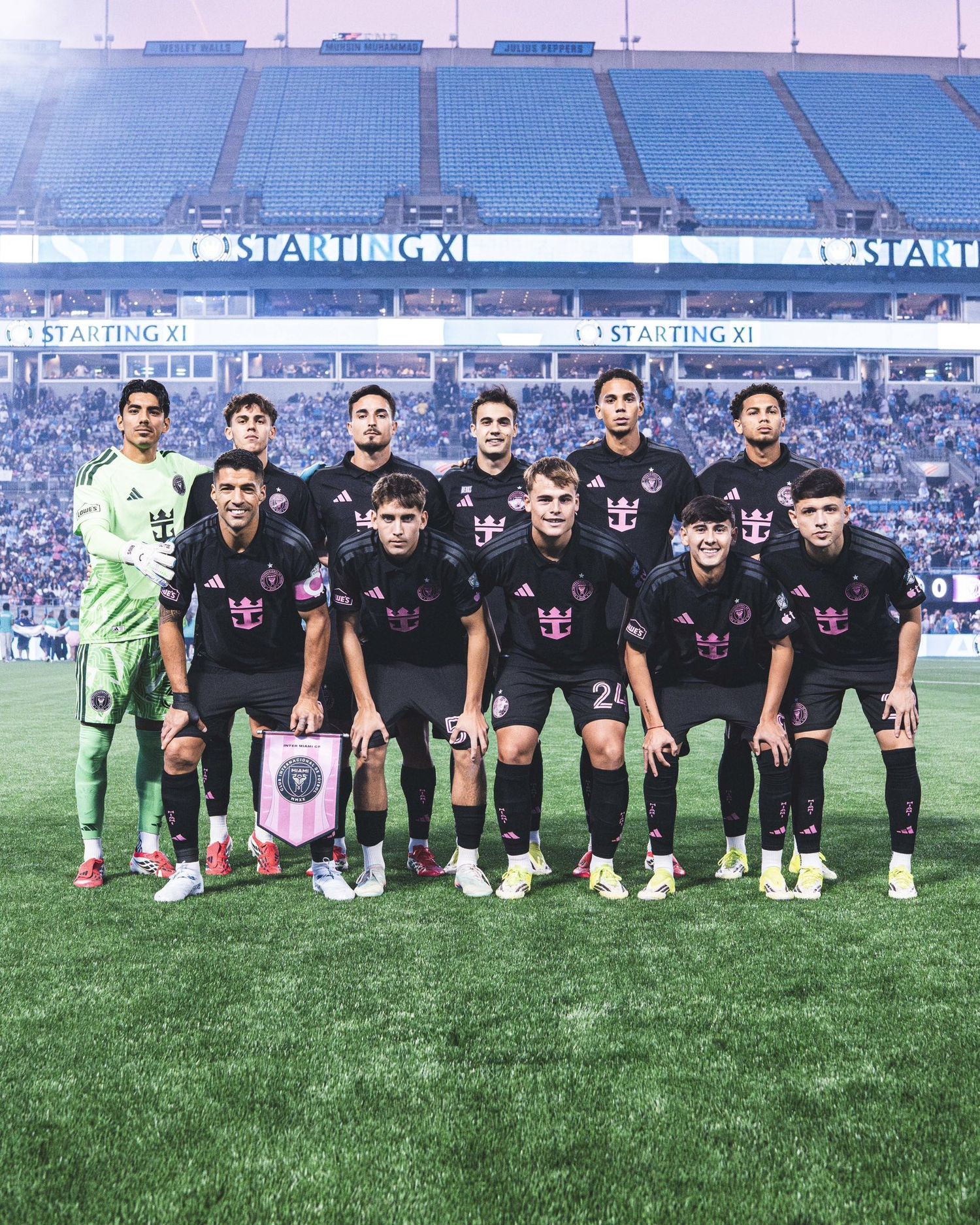 Igualdad en cero del Inter Miami ante Charlotte FC sin la presencia de Messi y De Paul. Foto:Inter Miami FC