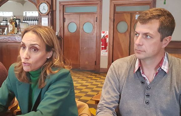 Rey y Arietto anunciaron que la sobretasa de seguridad “vuela” si ganan las elecciones