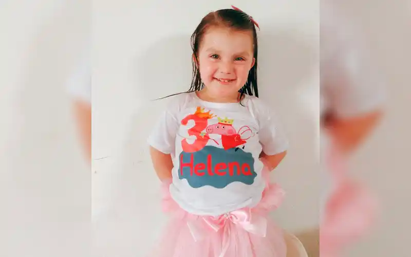 ¡Helena Burnes cumplió 3 años!