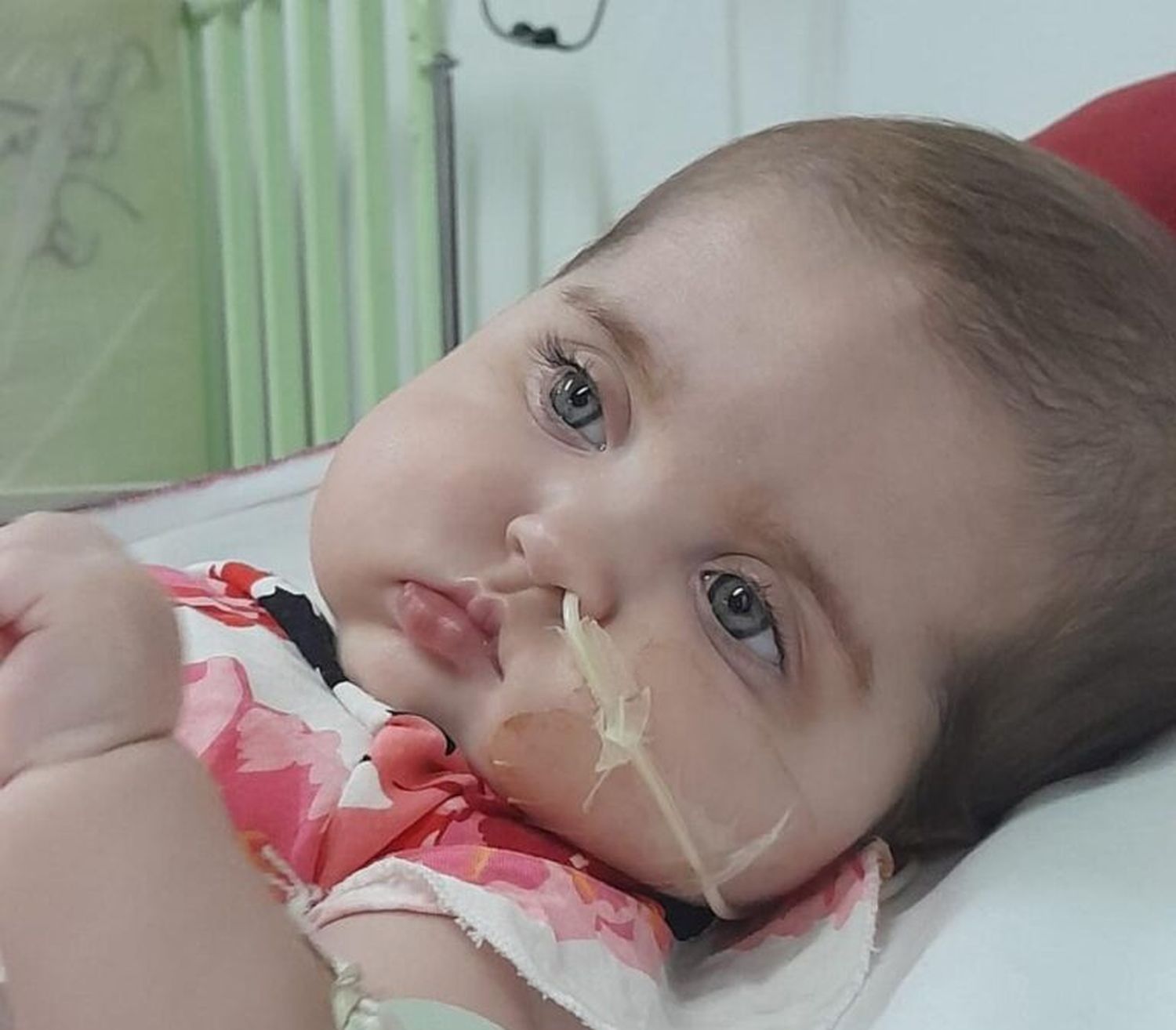 Faustina tenía 7 meses