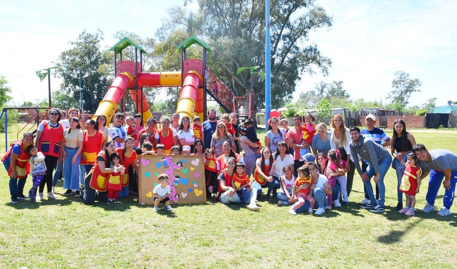 Los jardines infantiles de la municipalidad celebraron el mes de la familia