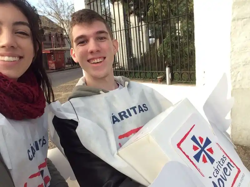 Colecta anual de Cáritas: los tradicionales sobres son remplazdos por lo digital 