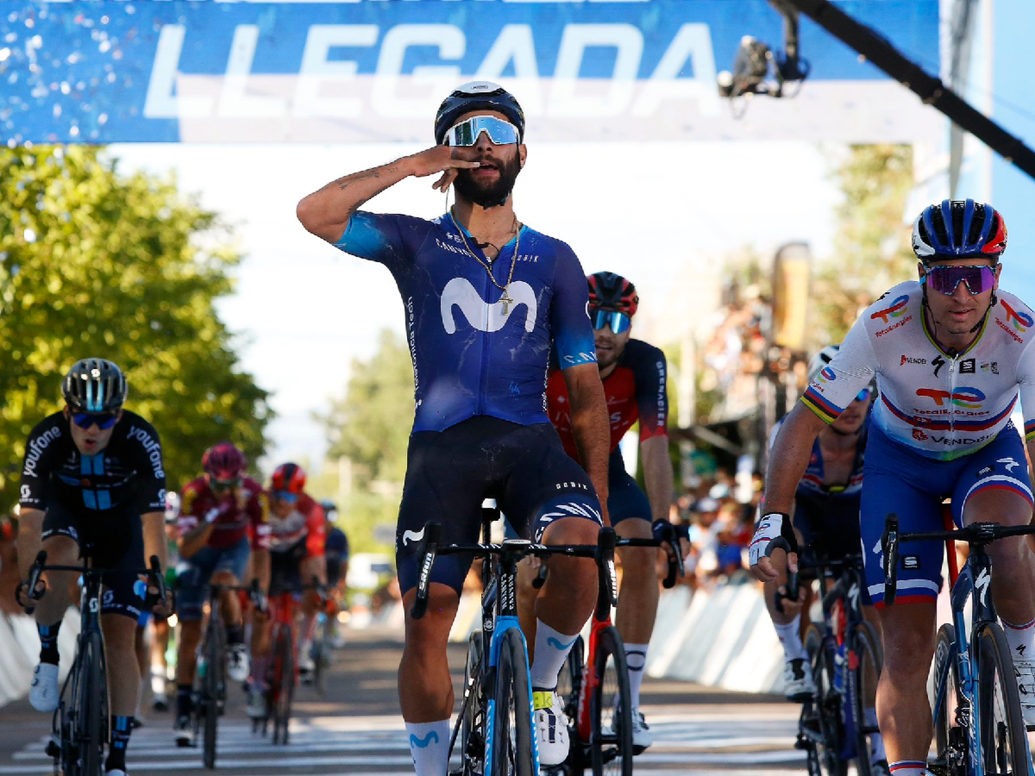 El colombiano Gaviria es el nuevo líder de la Vuelta a San Juan