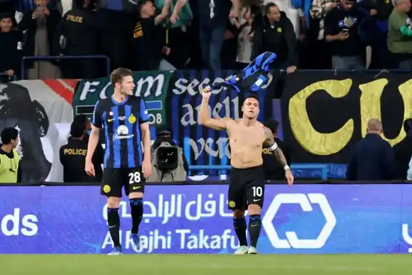 Inter se quedó con la Supercopa de Italia con un gol agónico de Lautaro Martínez