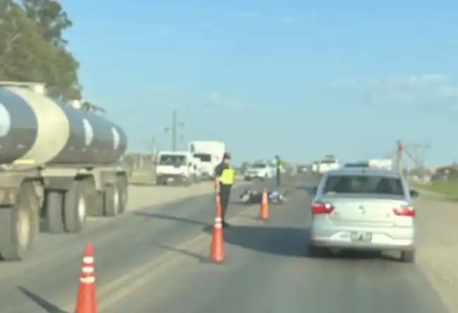 El accidente ocurrió minutos antes de las 7.
