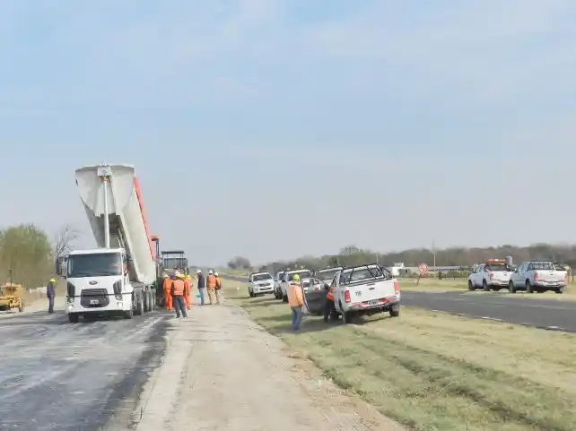 Autovía 18: Tomaron a 150 obreros que habían sido suspendidos de la obra