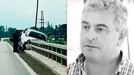Murió el senador Francisco Rey tras chocar con su camioneta en Nogoyá