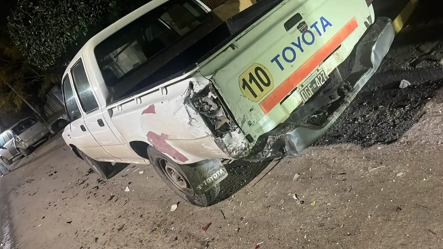 Chocó varios autos estacionados, escapó y fue detenido alcoholizado en la Ruta 227