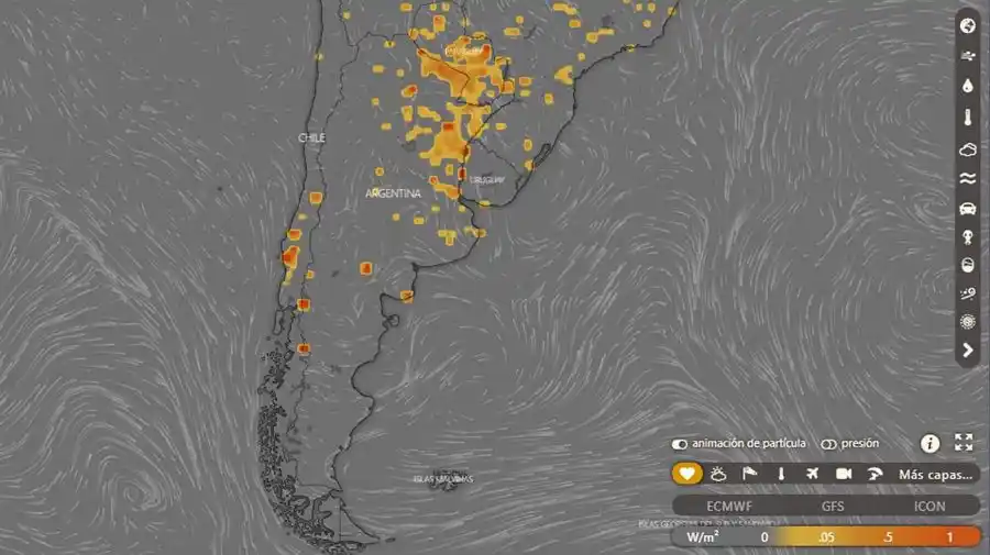 Se declaró la “emergencia” a nivel nacional por los incendios en campos y montes