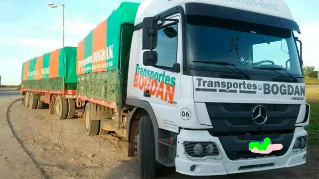 Asaltaron a mano armada a un camionero para robarle tres bidones de gasoil